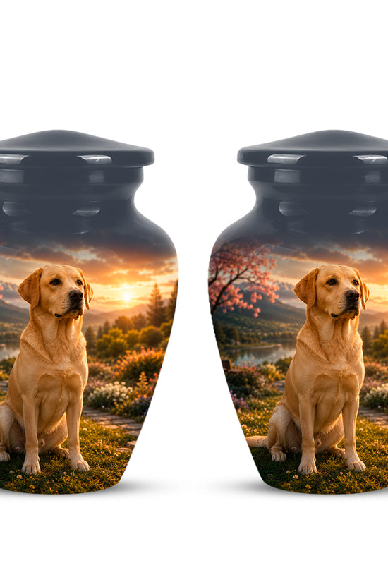 Dachshund Dog Cremation - Custom Human & Pet Bond Tribute Urns For Ashes