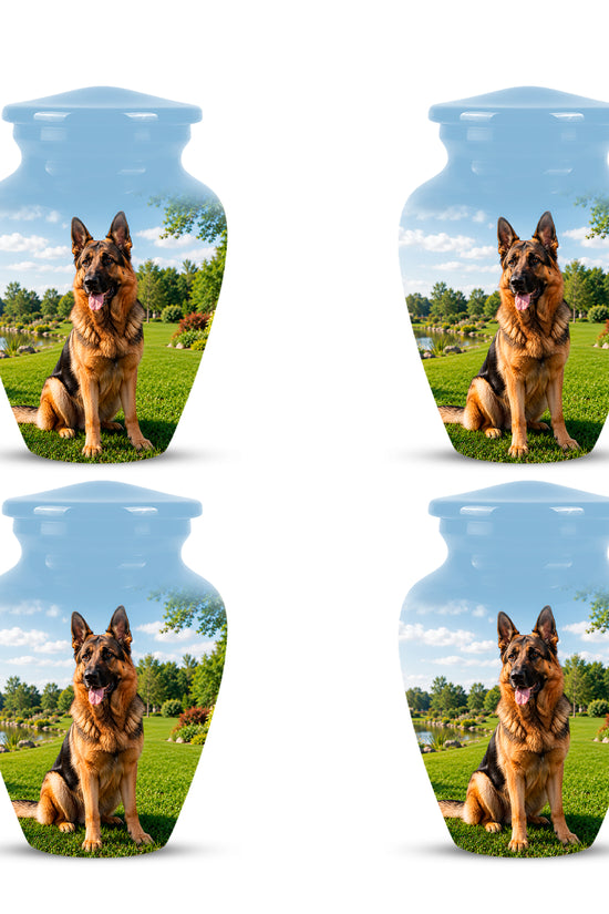 German Shepherd Dog Cremation Urn – Personalized Pet Memorials For Ashes