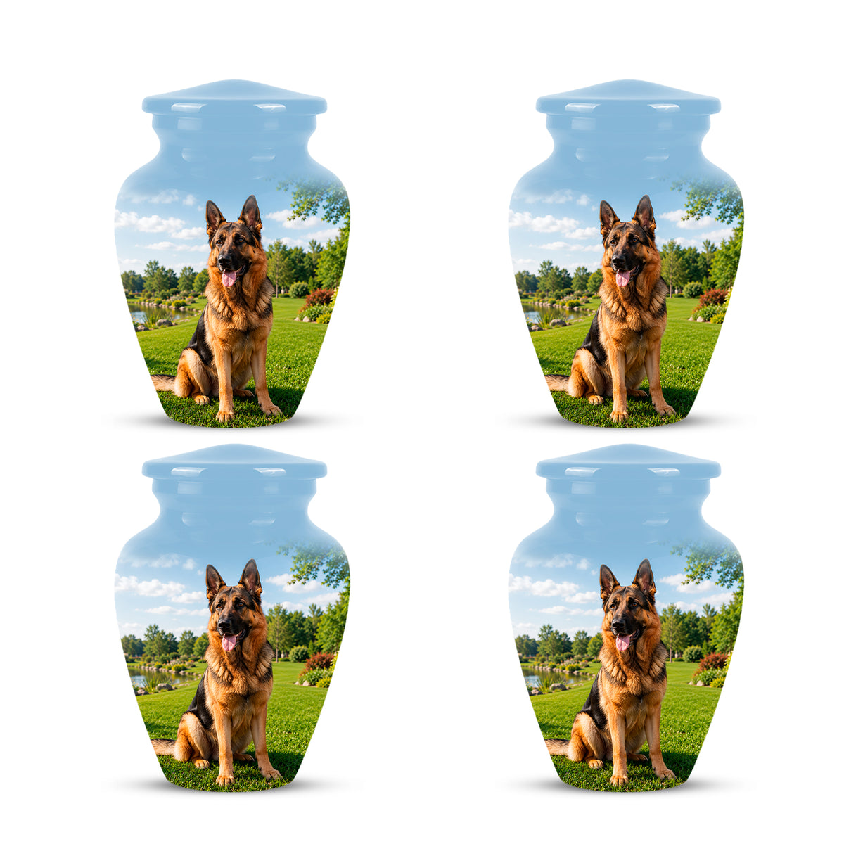 German Shepherd Dog Cremation Urn – Personalized Pet Memorials For Ashes