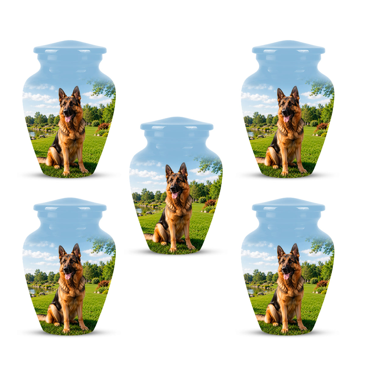 German Shepherd Dog Cremation Urn – Personalized Pet Memorials For Ashes