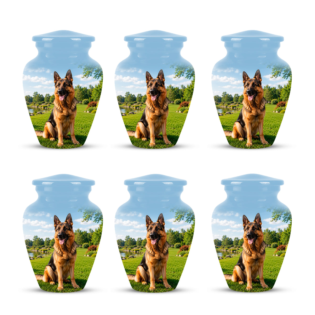 German Shepherd Dog Cremation Urn – Personalized Pet Memorials For Ashes