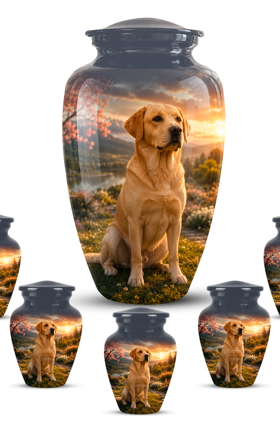 Dachshund Dog Cremation - Custom Human & Pet Bond Tribute Urns For Ashes