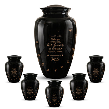 10 inch Large Urn with 5 Keepsake 3 inch