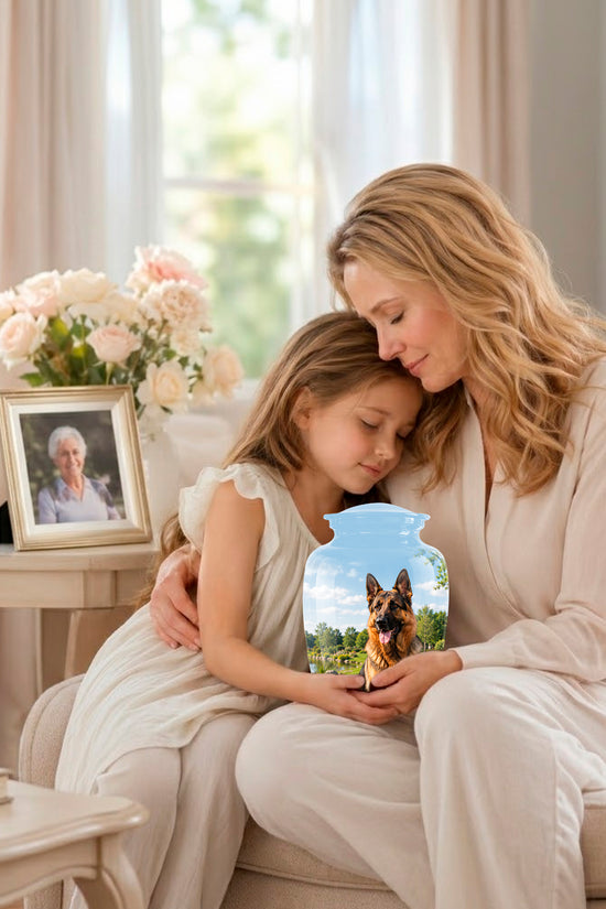 German Shepherd Dog Cremation Urn – Personalized Pet Memorials For Ashes