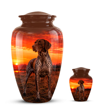 10 inch Large Urn with 1 Keepsake 3 inch
