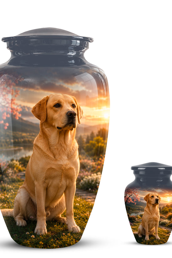 Dachshund Dog Cremation - Custom Human & Pet Bond Tribute Urns For Ashes