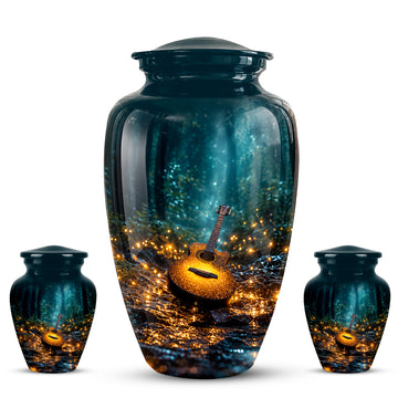 10 inch Large Urn with 2 Keepsake 3 inch