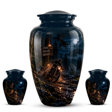 10 inch Large Urn with 2 Keepsake 3 inch