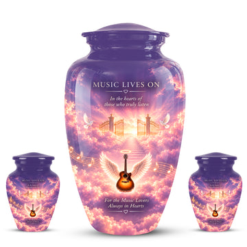 10 inch Large Urn with 2 Keepsake 3 inch