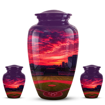 10 inch Large Urn with 2 Keepsake 3 inch