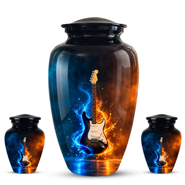 10 inch Large Urn with 2 Keepsake 3 inch