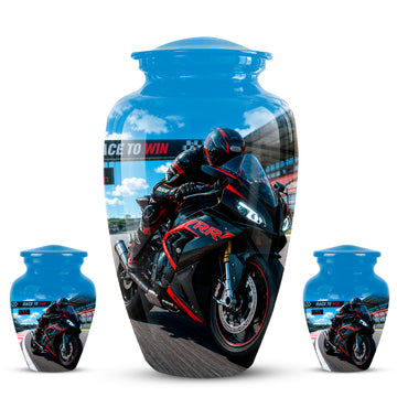 10 inch Large Urn with 2 Keepsake 3 inch