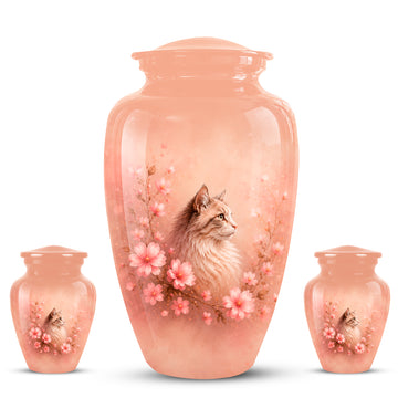 10 inch Large Urn with 2 Keepsake 3 inch