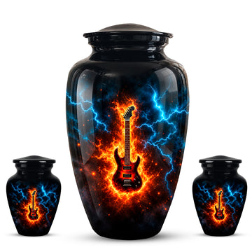 10 inch Large Urn with 2 Keepsake 3 inch