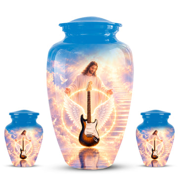 10 inch Large Urn with 2 Keepsake 3 inch