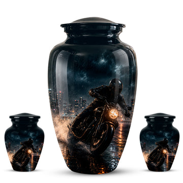 10 inch Large Urn with 2 Keepsake 3 inch