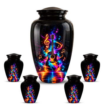 10 inch Large Urn with 4 Keepsake 3 inch