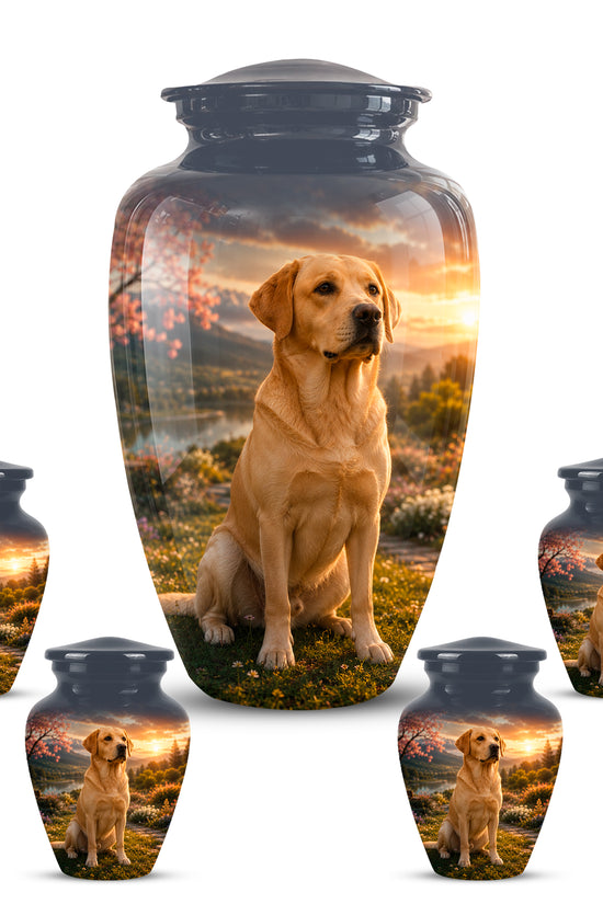 Dachshund Dog Cremation - Custom Human & Pet Bond Tribute Urns For Ashes