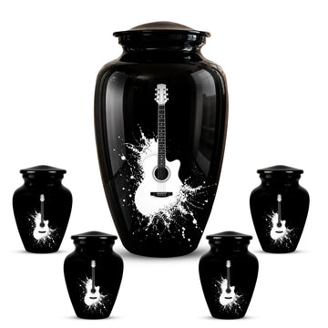 10 inch Large Urn with 4 Keepsake 3 inch