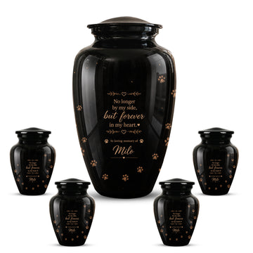 10 inch Large Urn with 4 Keepsake 3 inch