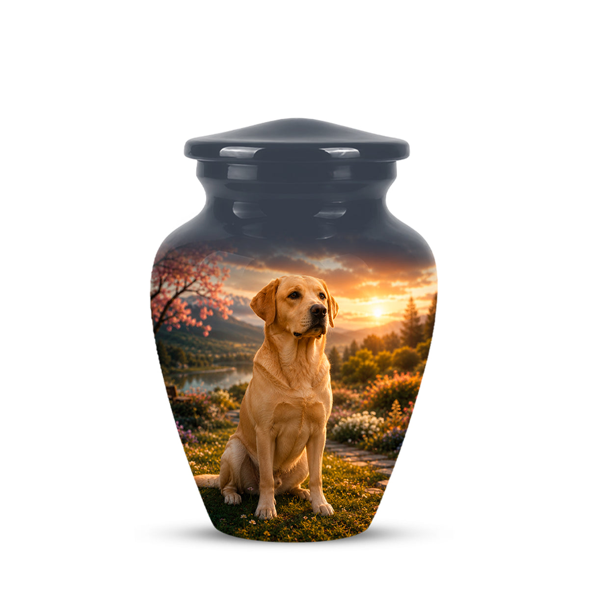 Dachshund Dog Cremation - Custom Human & Pet Bond Tribute Urns For Ashes