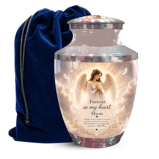 Angel Funeral Urn for Mom - Angel Cremation Urn for Ashes