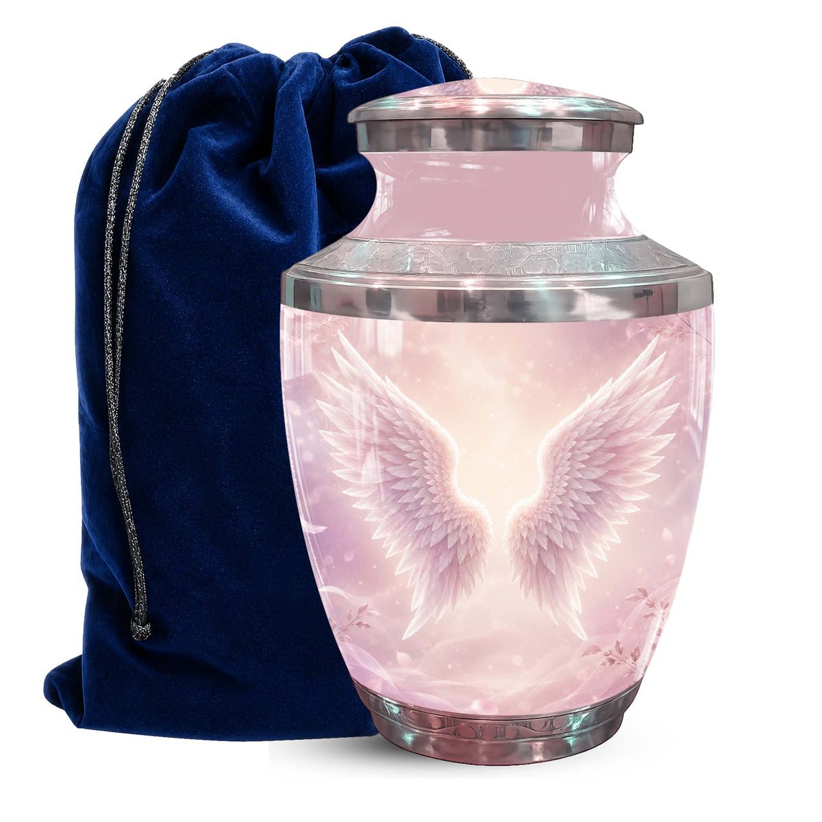 Angel Wings Cremation Urn for Women – Memorial Urn for Adult Women