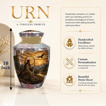 Large Urn 10 inch