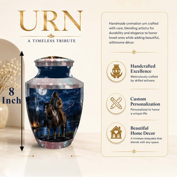 Medium Urn 8 inch