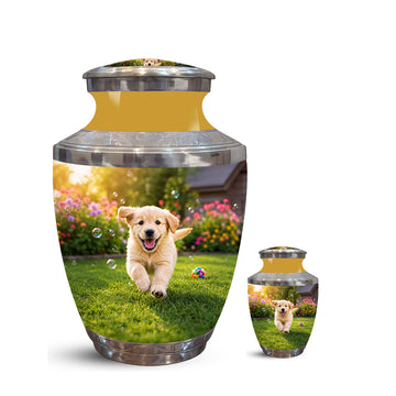 10 inch Large Urn with 1 Keepsake 3 inch