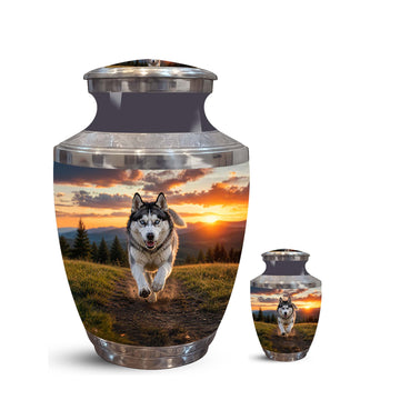 10 inch Large Urn with 1 Keepsake 3 inch
