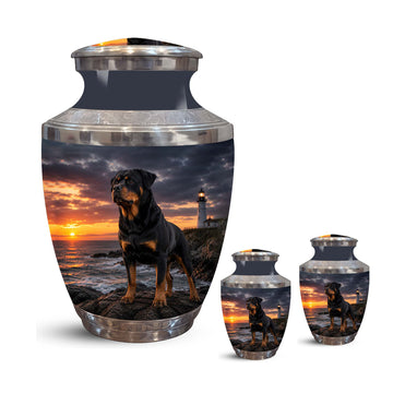 10 inch Large Urn with 2 Keepsake 3 inch