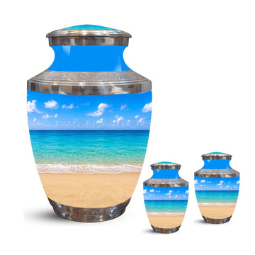 10 inch Large Urn with 2 Keepsake 3 inch
