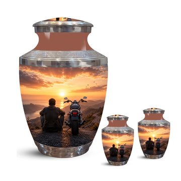 10 inch Large Urn with 2 Keepsake 3 inch