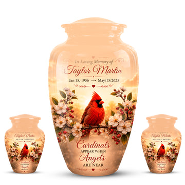 10 inch Large Urn with 2 Keepsake 3 inch